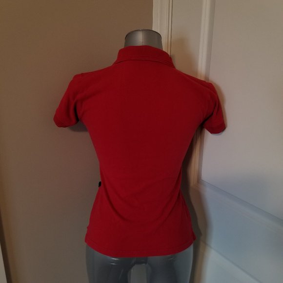 Versace Sport Women's Red Polo Shirt - Picture 2 of 12